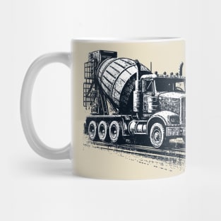 Concrete Mixer Truck Mug